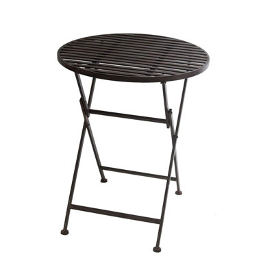 Garten Living Klappbarer Bartisch aus Schmiedeeisen | Wayfair.de